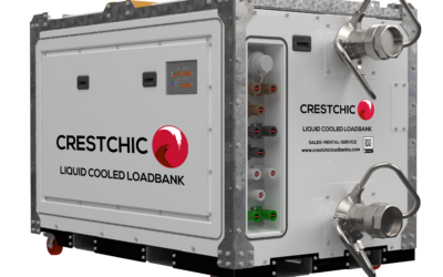 Crestchic presenta un banco de carga de 600 kW con refrigeración líquida en Data Centre World, Londres.